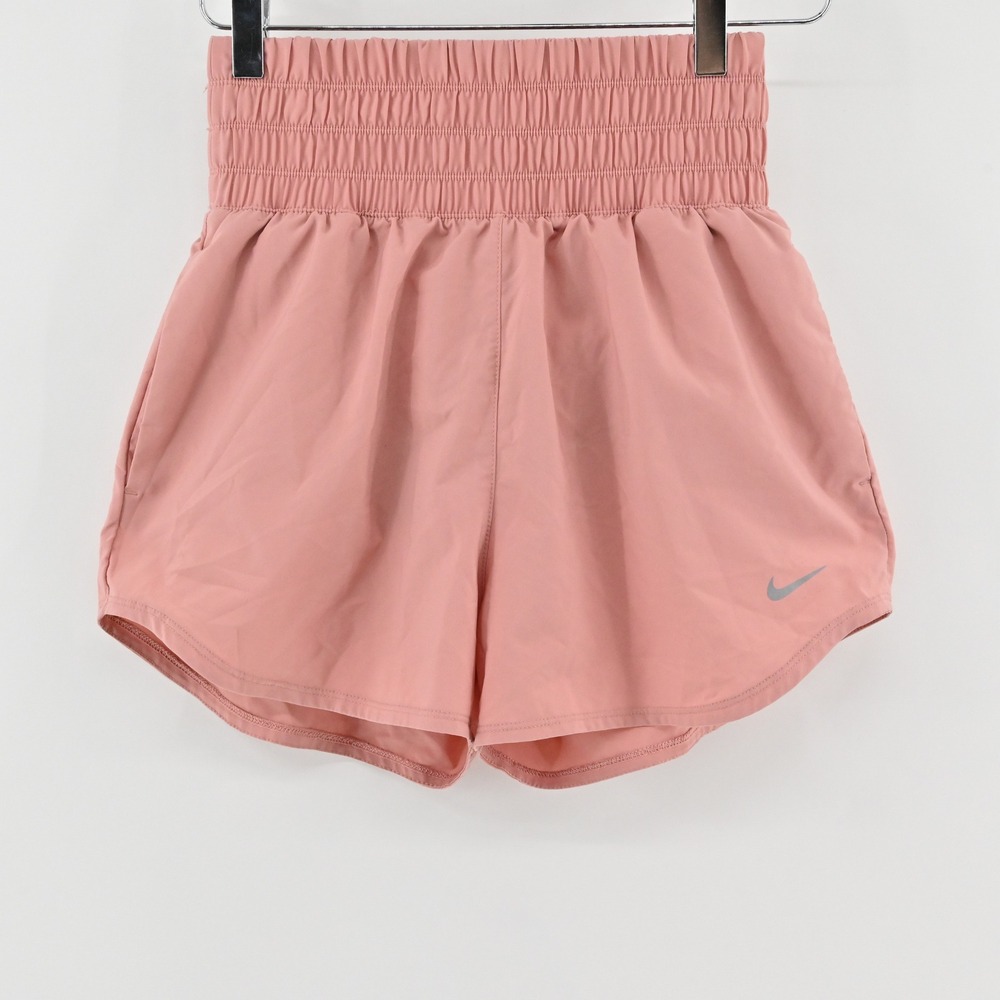 Nike One Dri-FIT‎ Shorts Womens Size S Ultra High Waisted 3" Brief-Lined Active